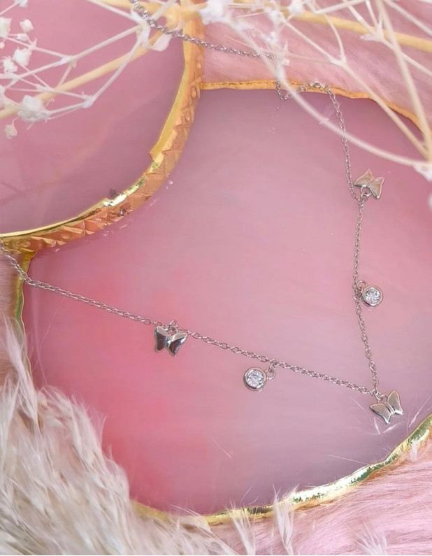 LOTUS SILVER NECKLACE